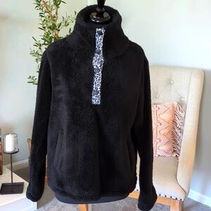 J. Crew Pull Over Sherpa Jacket/Top